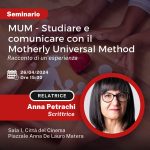Il Metodo “MUM – Studiare e comunicare con il Motherly Universal Method